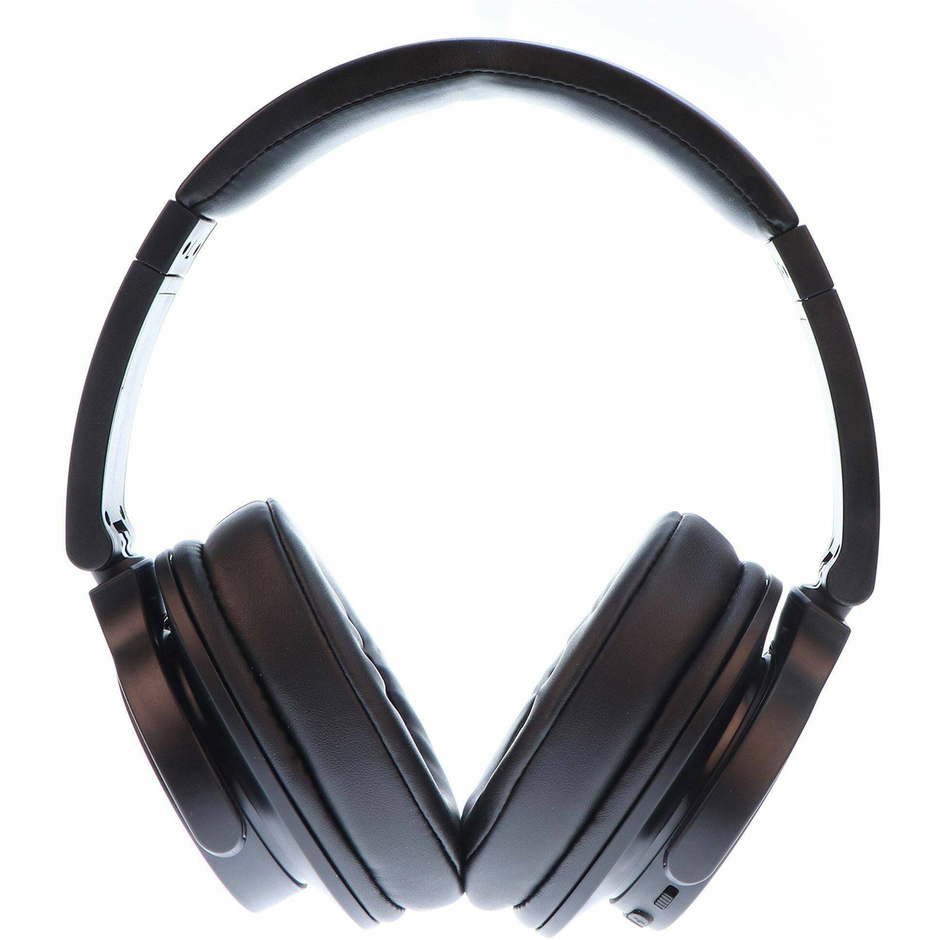 Alt View 5. Maxell - Maxell Bass 13 Active Noise Cancelling Wireless Headphones - Stereo - Wireless - Bluetooth - 32.8 ft - 20 Hz to 20 kHz - Black.