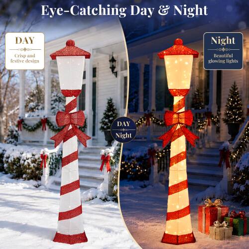 Eye-Catching Day & Night

DAY
Crisp and festive design

Night
Beautiful glowing lights