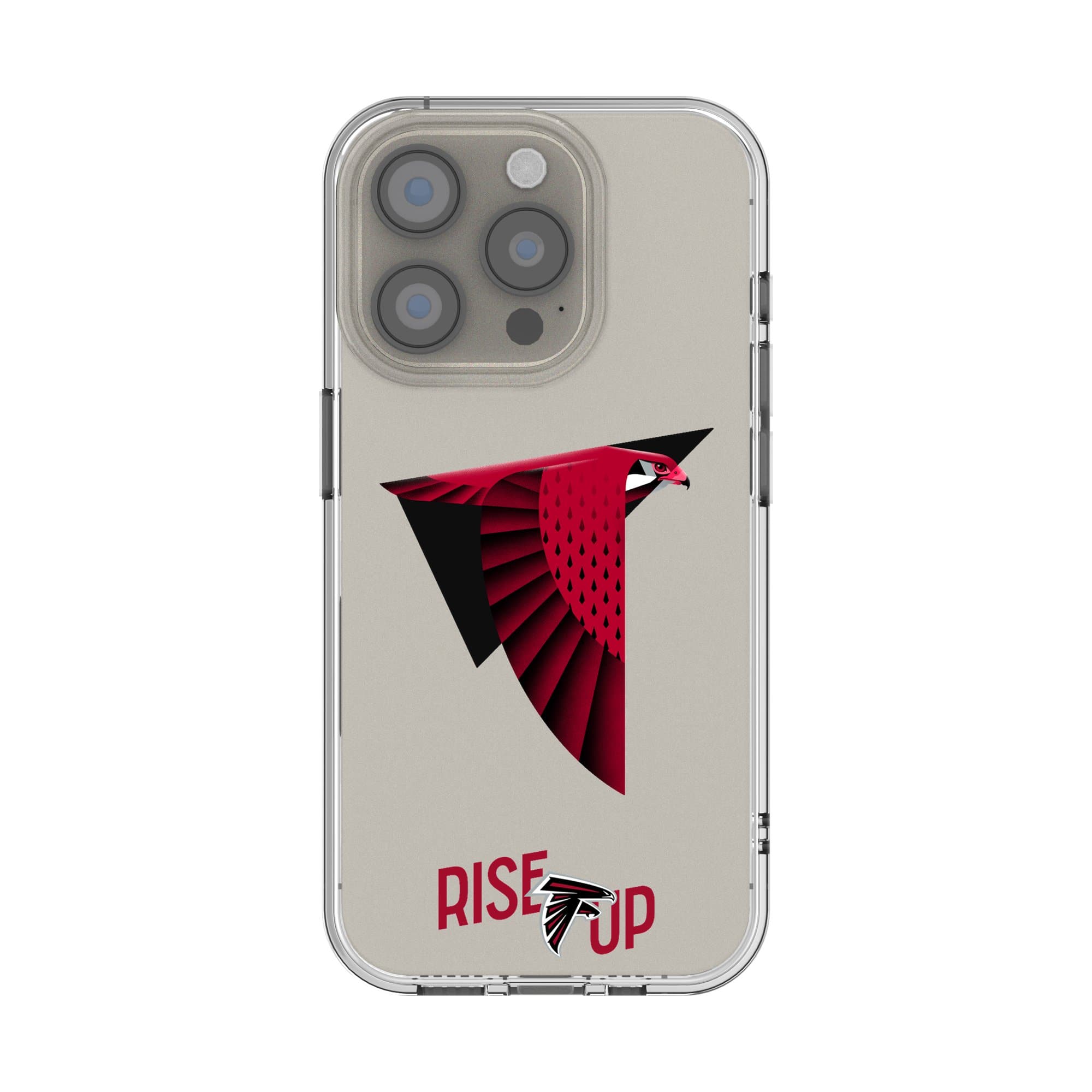 Keyscaper - NFL - Atlanta Falcons iPhone Clear Case - 16 - Multicolor