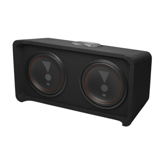JBL - CLUB1200D Club Series - Dual 12" Slip Stream Ported Enclosure 2ohm - Black