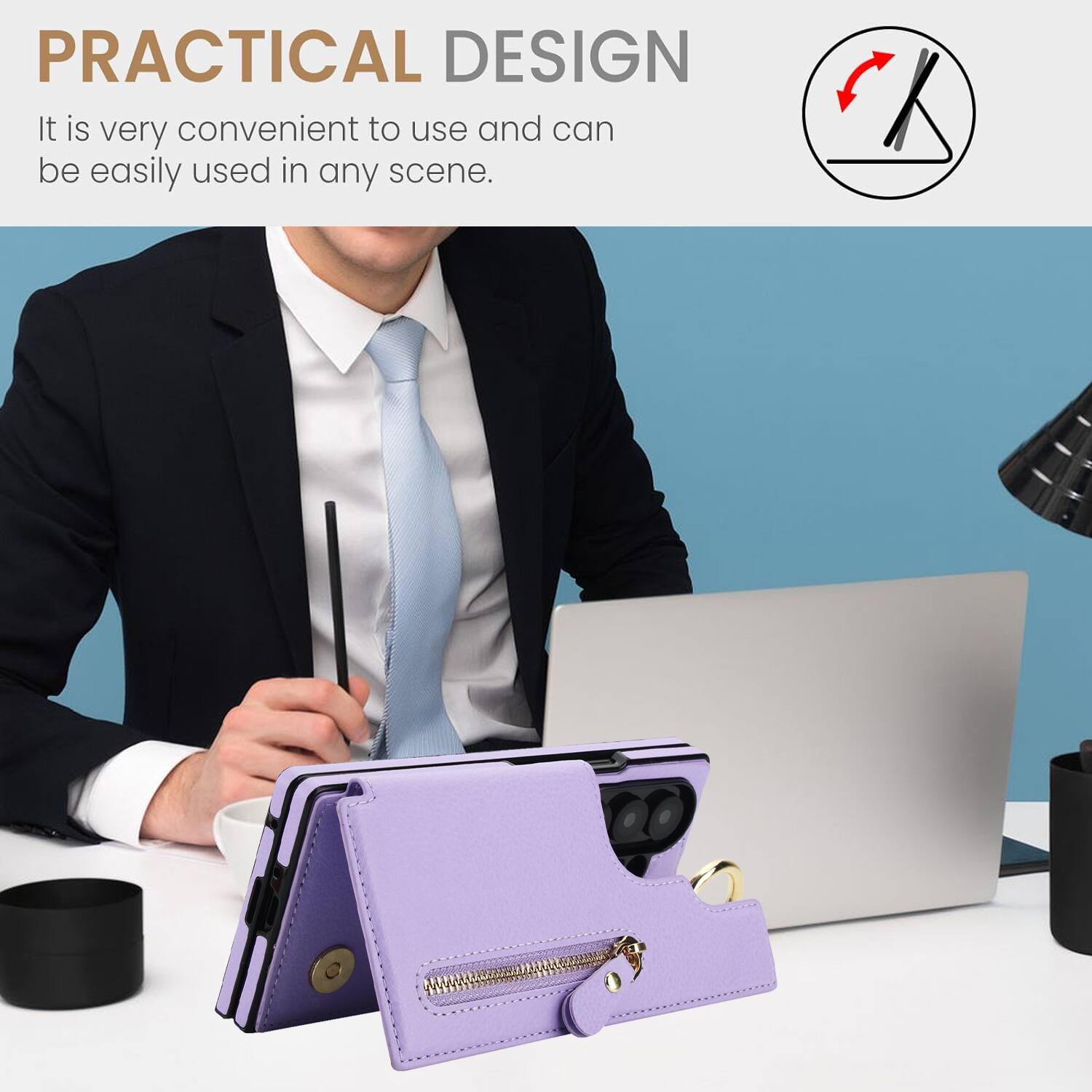 PRACTICAL DESIGN  
It is very convenient to use and can be easily used in any scene.