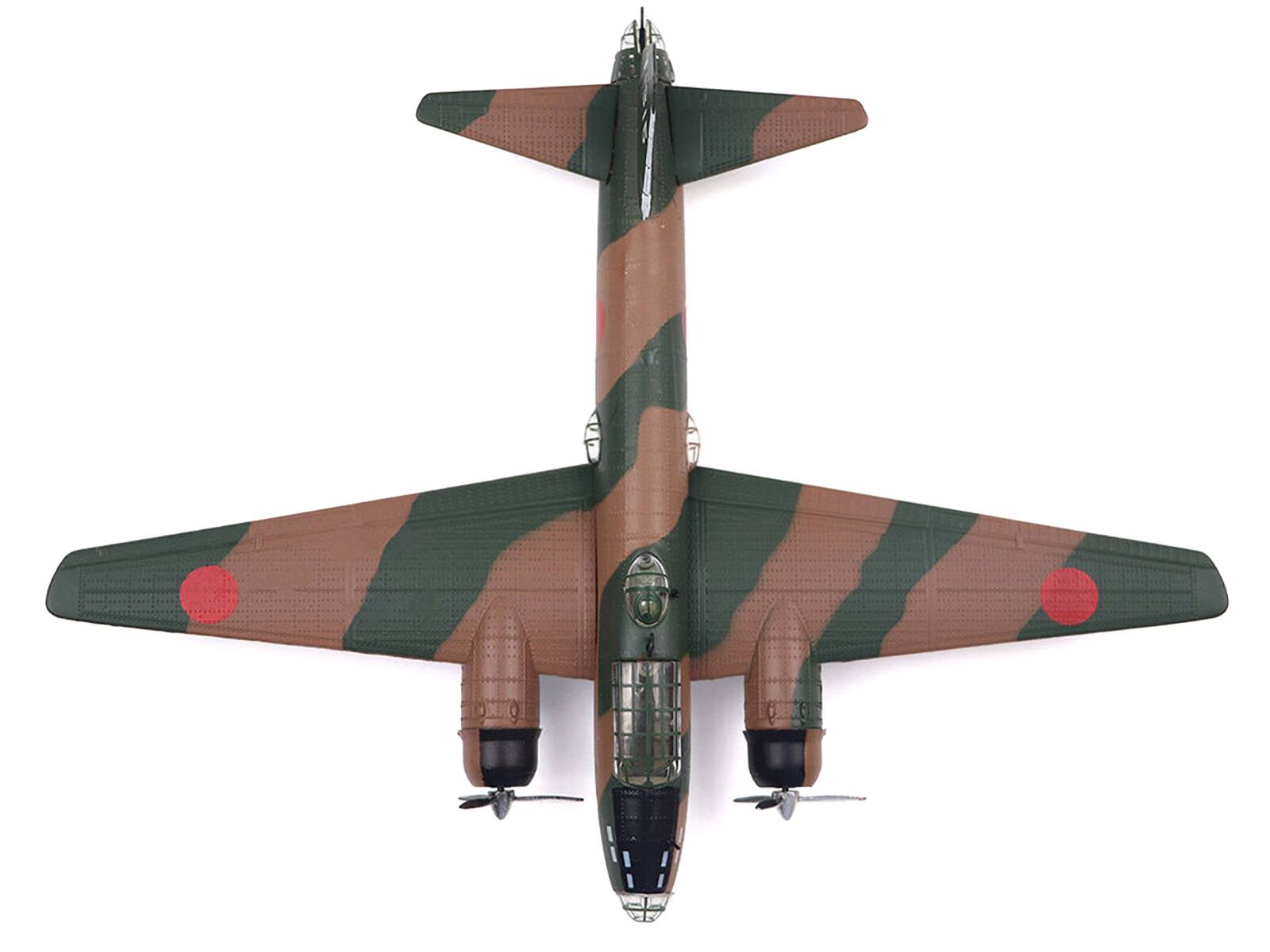 Alt View 1. Diecast of Defence Collectibles - Mitsubishi G4M1 Type 1 Aircraft "Imperial Japanese Navy" 1/144 Diecast Model by Diecast of Defense - Multi.