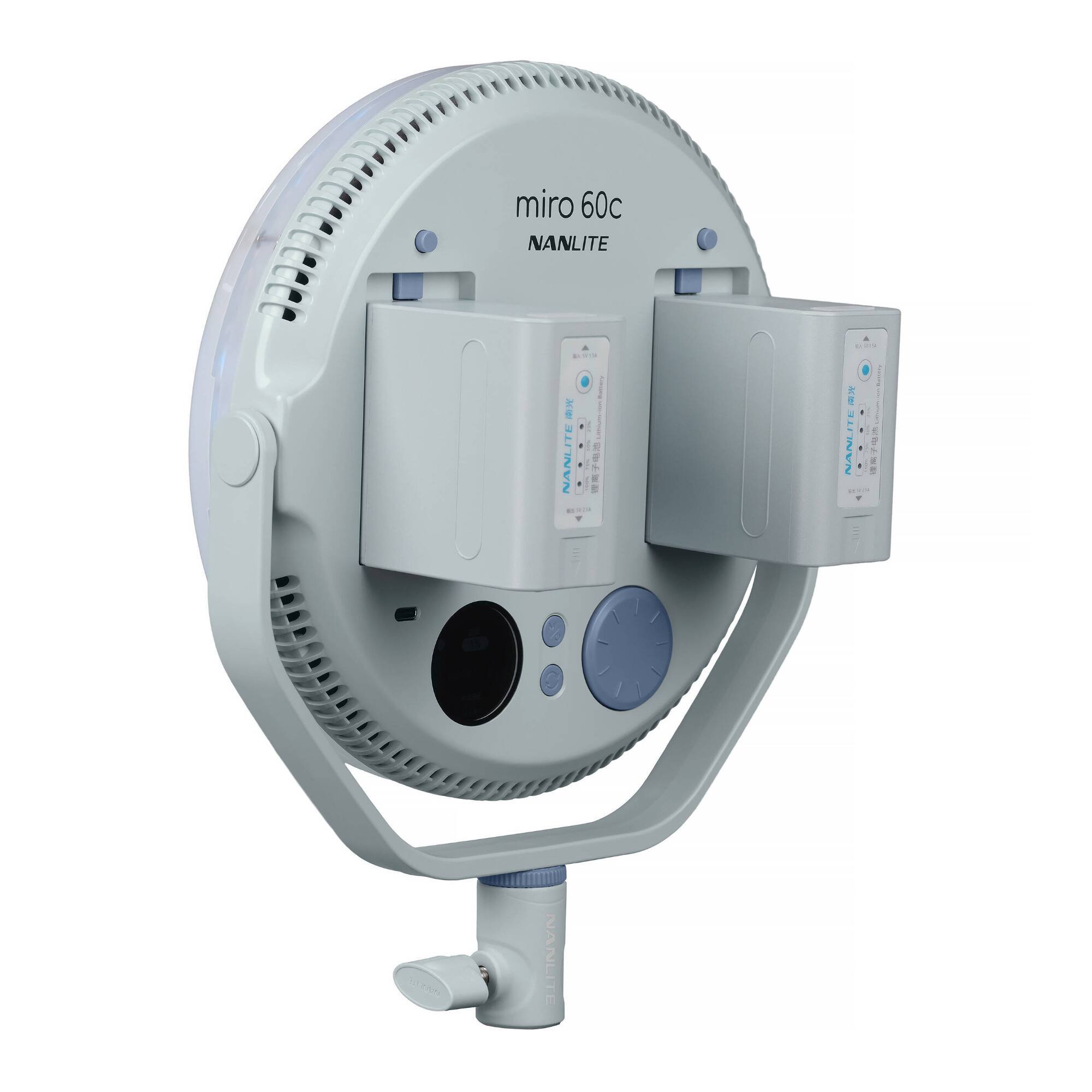 miro 60c  
NANLITE  
NANLITE  
NANLITE