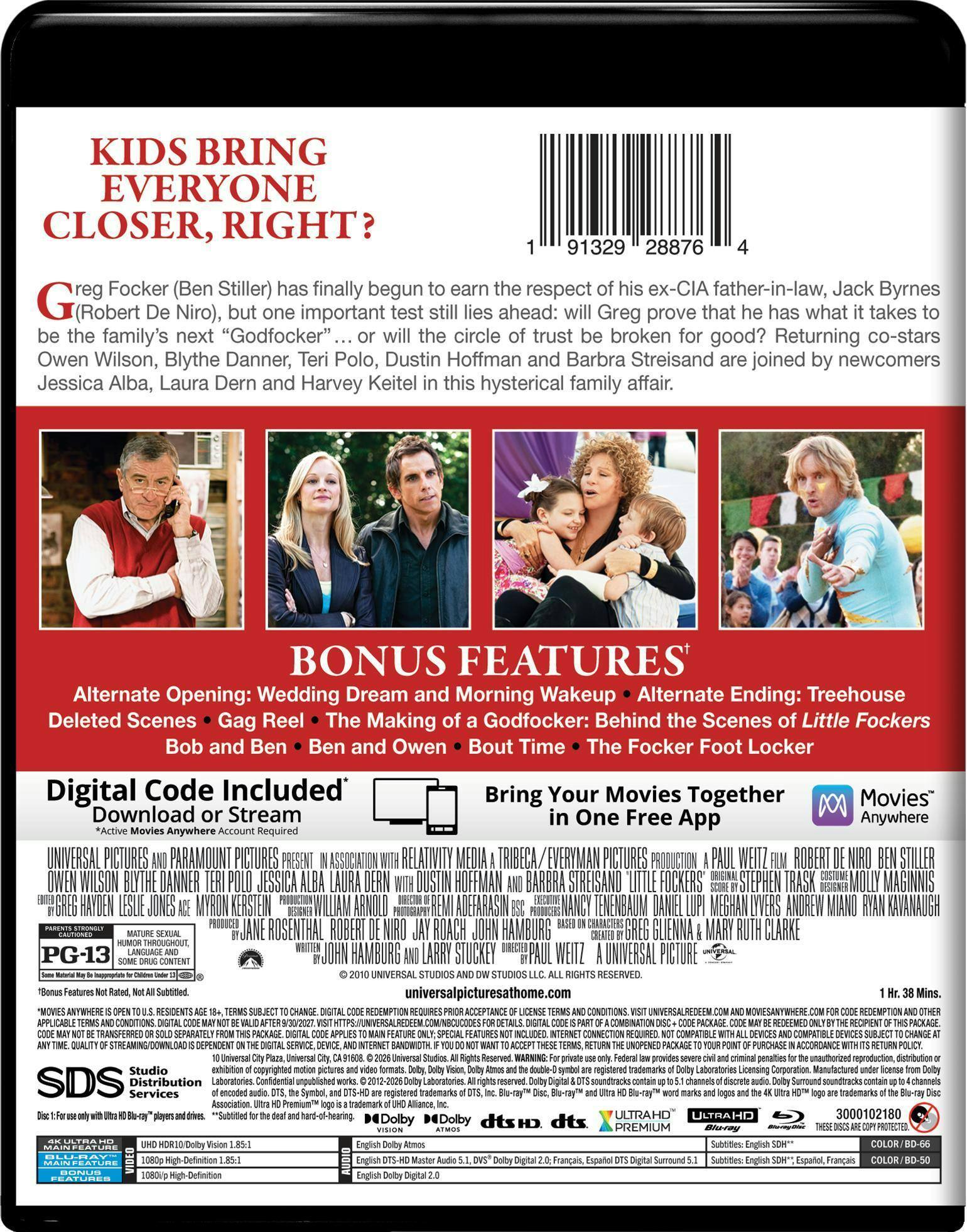 Back. Little Fockers   - 4K Blu-Ray.