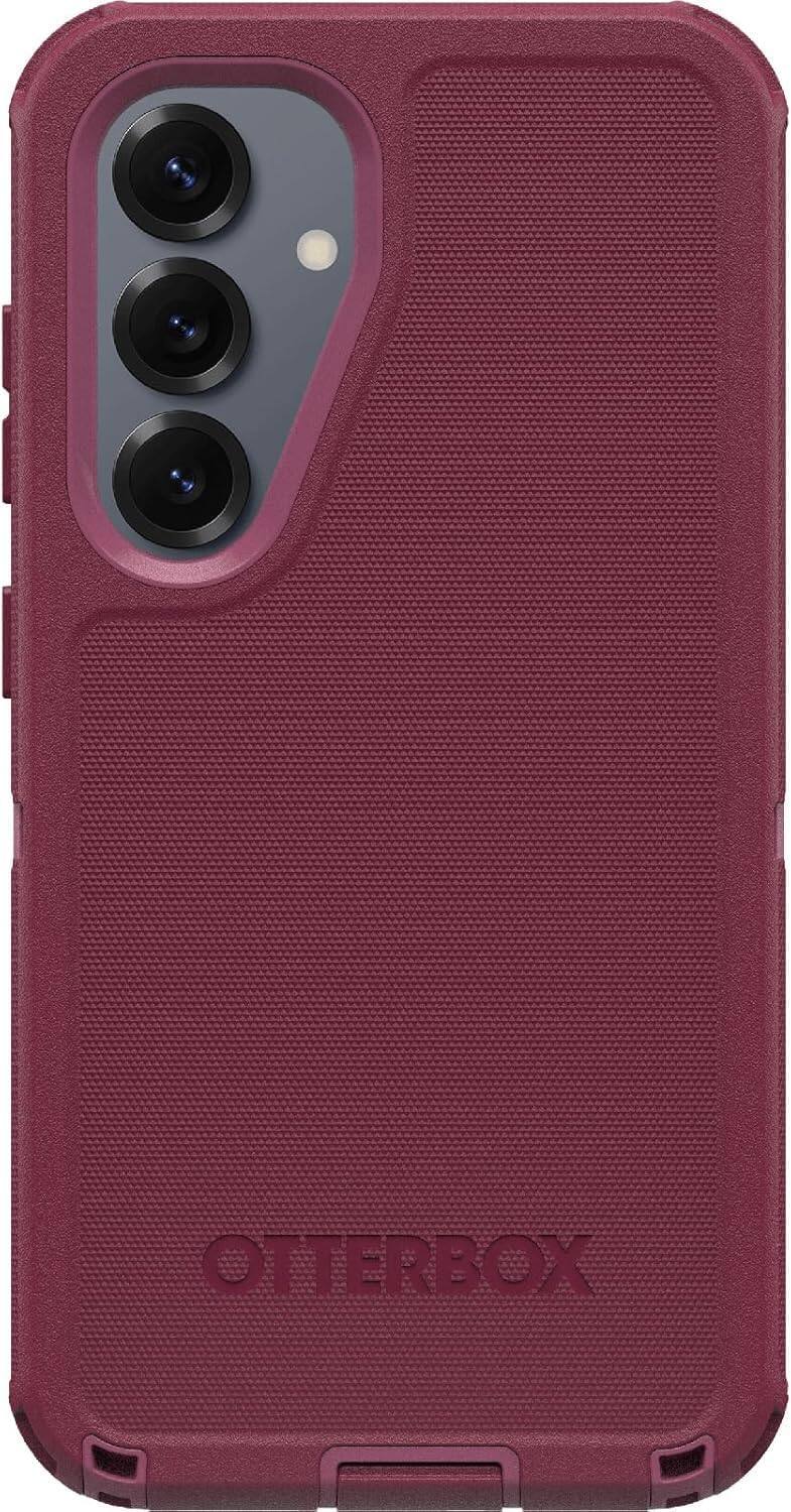 Front. UAG - OtterBox Samsung Galaxy S25 Defender Series Case - (Foxberry Pink) - Foxberry Pink.
