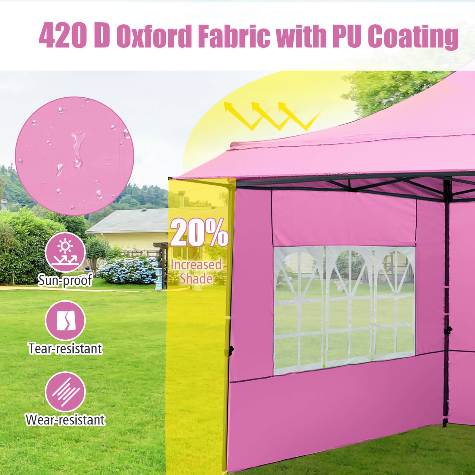420 D Oxford Fabric with PU Coating

- Sun-proof
- Tear-resistant
- Wear-resistant

20% Increased Shade
