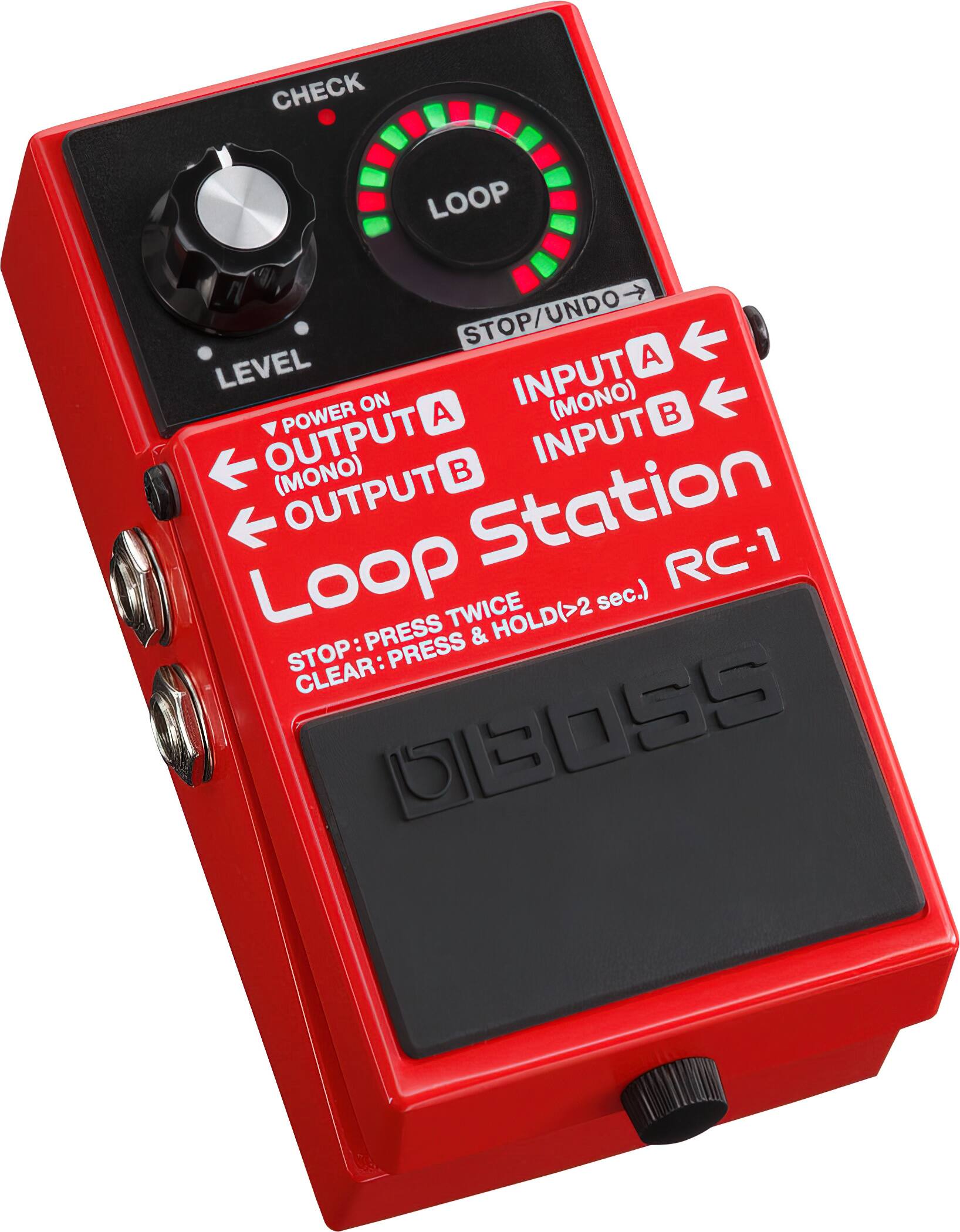 Loop Station 赤 BOSS Compact Loop Station Pedal with Single Track Looping, Easy