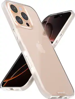Smartish - iPhone 16 Pro Case - Gripmunk - Protective Slim Grip Cover - Clearly - Clear