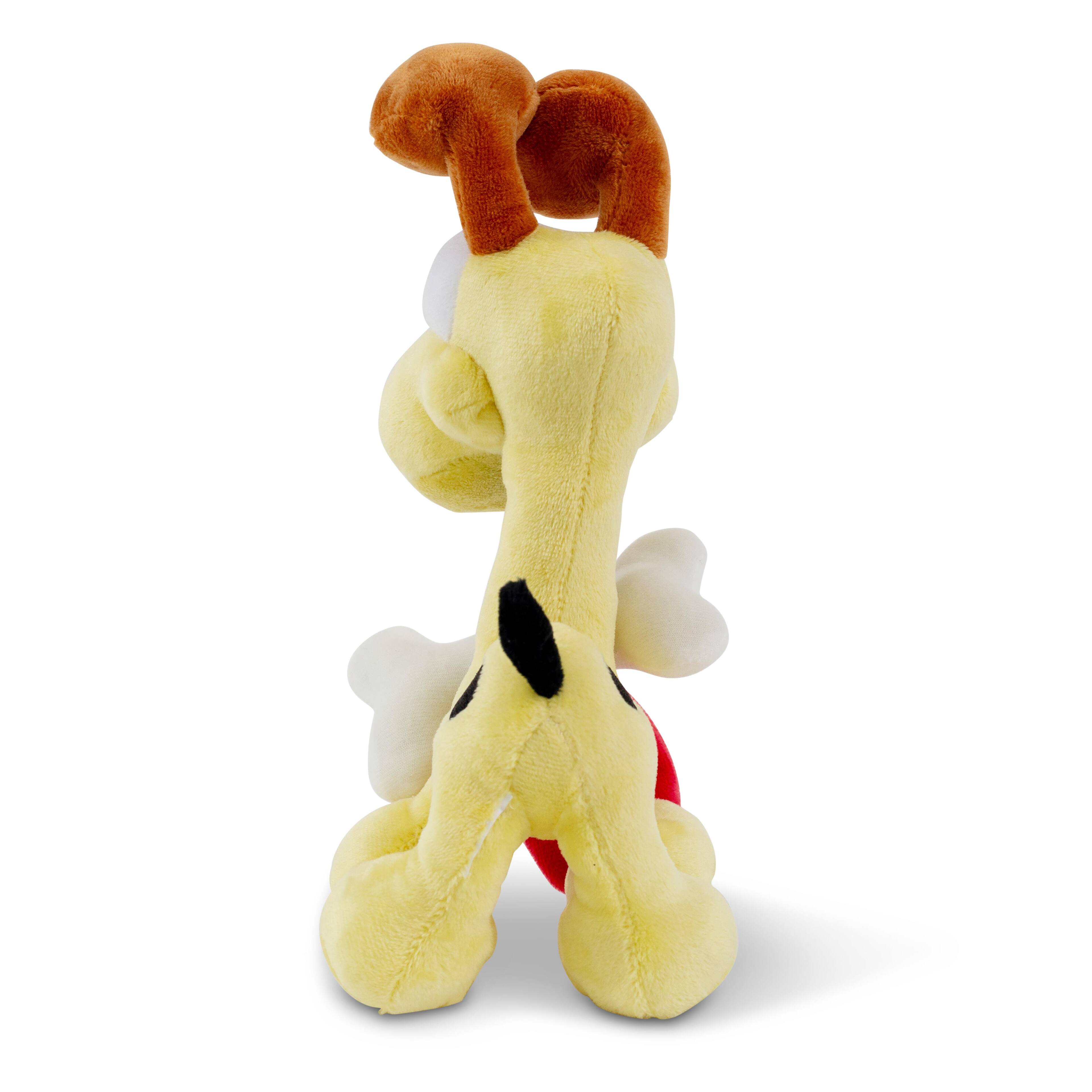 Alt View 2. Golden Bell Studios - Garfield Odie With Dog Bone 12-Inch Collector Plush Toy - Yellow.
