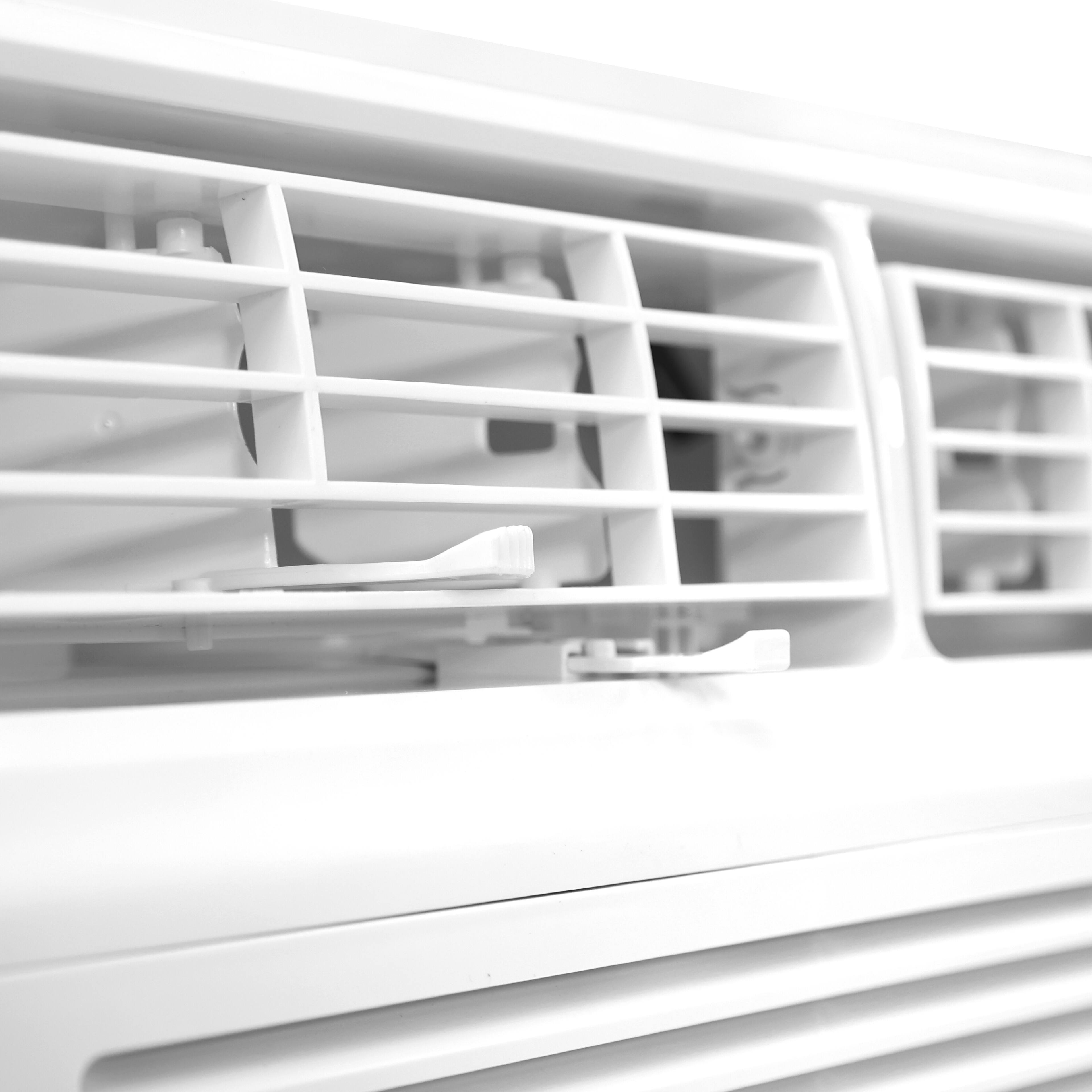 Alt View 7. Keystone - Keystone 12,000/11,600 BTU 230V Window Air Conditioner with 11,000 BTU Supplemental Heat Function - White.