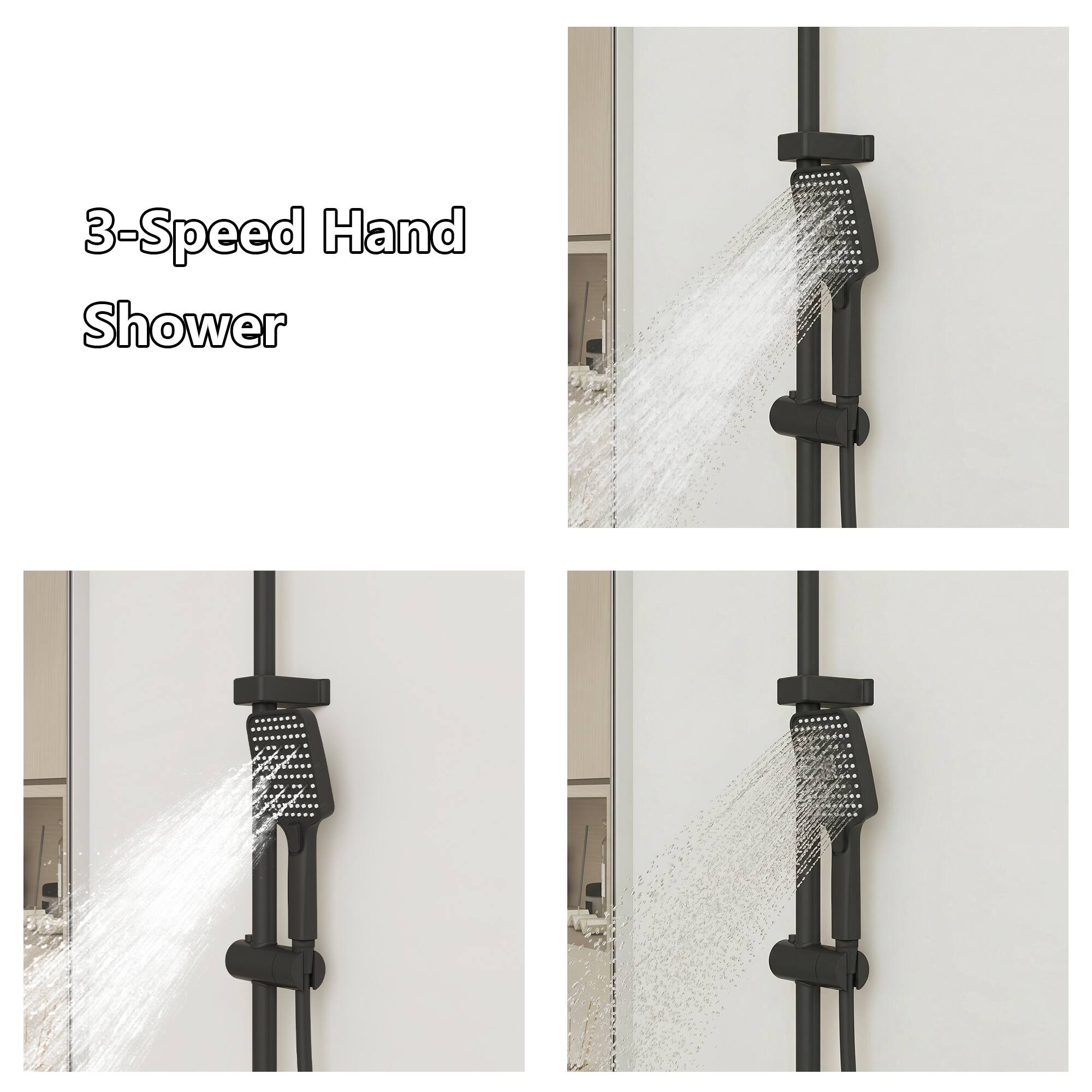 3-Speed Hand Shower