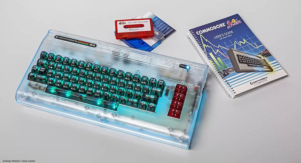 Commodore 64 64r THE VERY SECOND COMMODORE ULTIMATE GUIDE

Stort USER'S withCuidk with BLE CT R 0 STOF SHET LOCE A O Q SHI Z 2 W DO O - X  3 CYN E R a  D F DO 5 T  G D B 6 Y L a H 0G 7 BL 8 YEL U c D N  M 9 2 0 SO BO e  P + 10 2 E CLR M INST DEL T RESTORE RETORN f  3 f 3 f 5 # f 7 COMPUTER Andreas Wodrich  heise medien