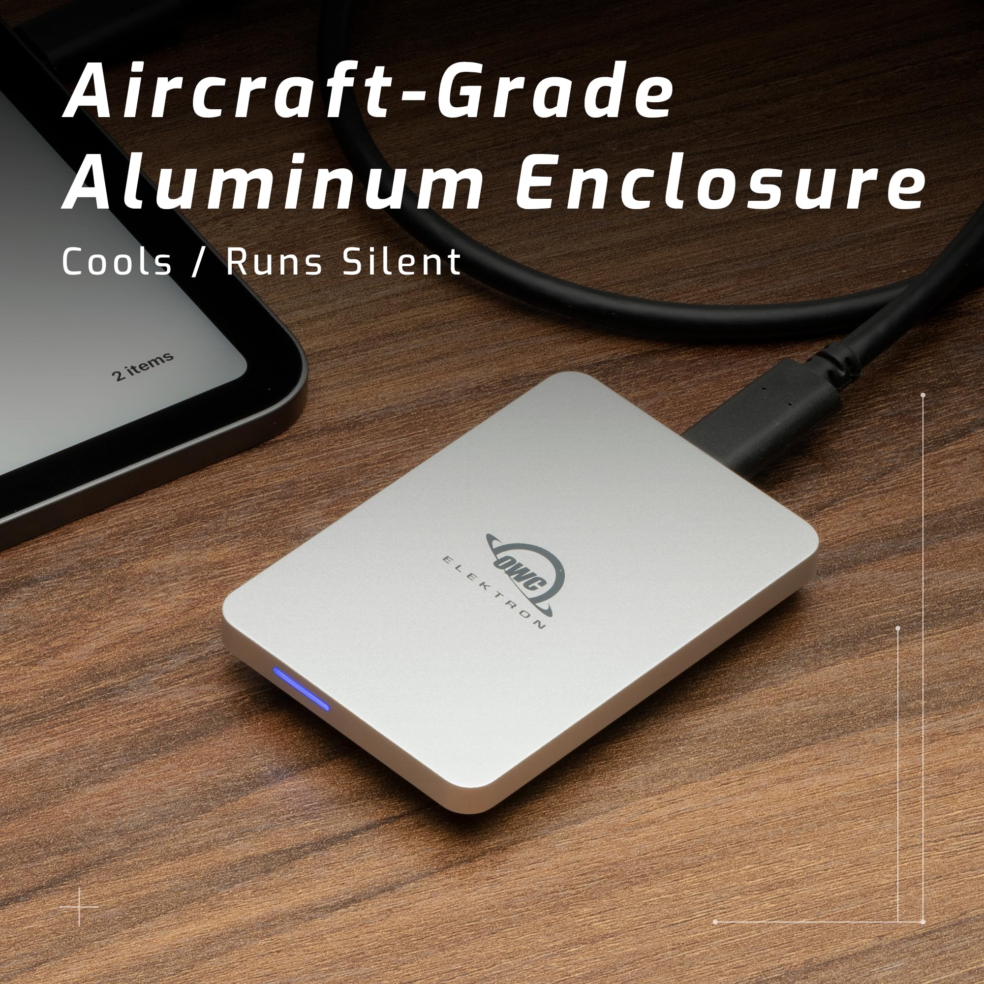 Aircraft-Grade Aluminum Enclosure  
Cools / Runs Silent  

2 items  

ELEKTRON