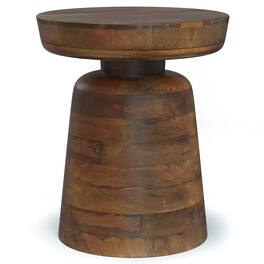 Simpli Home - Robbie Accent Table - Walnut Brown