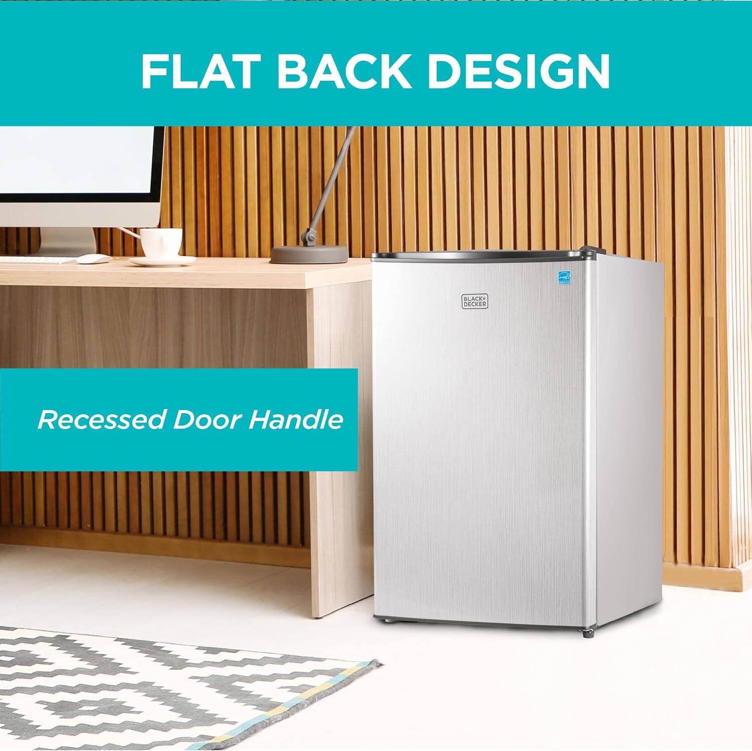 FLAT BACK DESIGN - BLACK & DECKER - DECKED Recessed Door Handle
