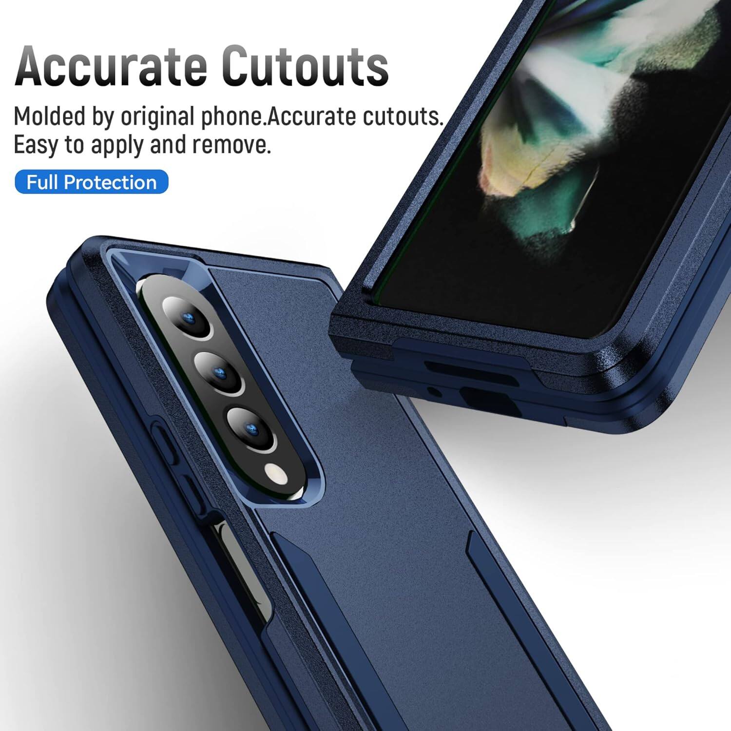 Entronix Galaxy Z Fold 6 Case Dual Layer Soft Touch