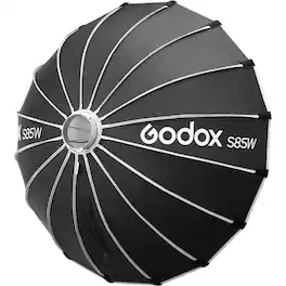 Godox - Bowens Mount Quick Release Umbrella Softbox (Black/White, 33.5")