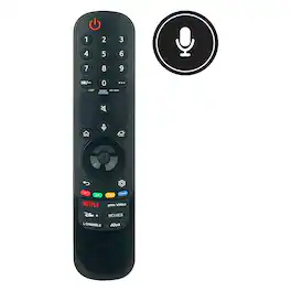 WINFLIKE - New MR23GA AKB76043112 Replacement Voice Remote Compatible with LG LG OLED NanoCell 4K 8K UHD QNED Smart TVs 2023 - Black