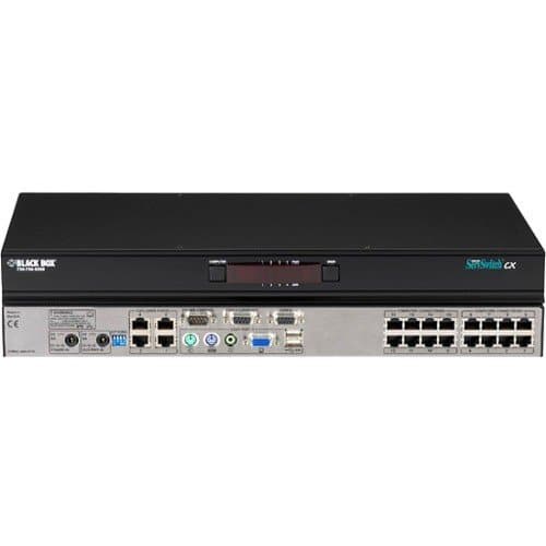 Black Box Network Services - KVM Switch, 1 Local Console Port + 4 Users, 16 Servers, CATx (KV0416A-R2) - Multicolor price history on PriceWatchPro