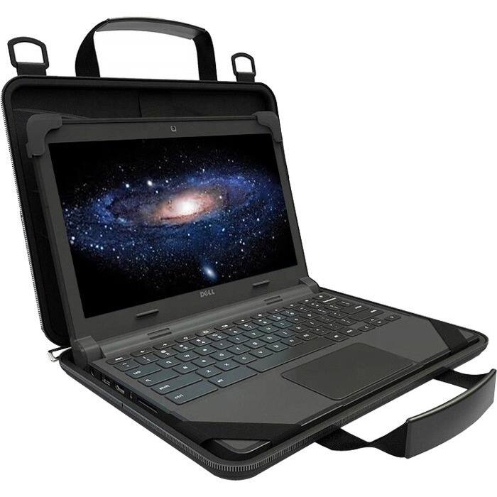 Alt View 3. CODi - Codi Always-On EVA Case for 12"-14" Chromebooks - Black.