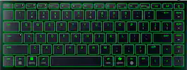 Razer - Joro Portable 75% Wireless Scissor Gaming Keyboard With Chroma RGB Backlighting - Black