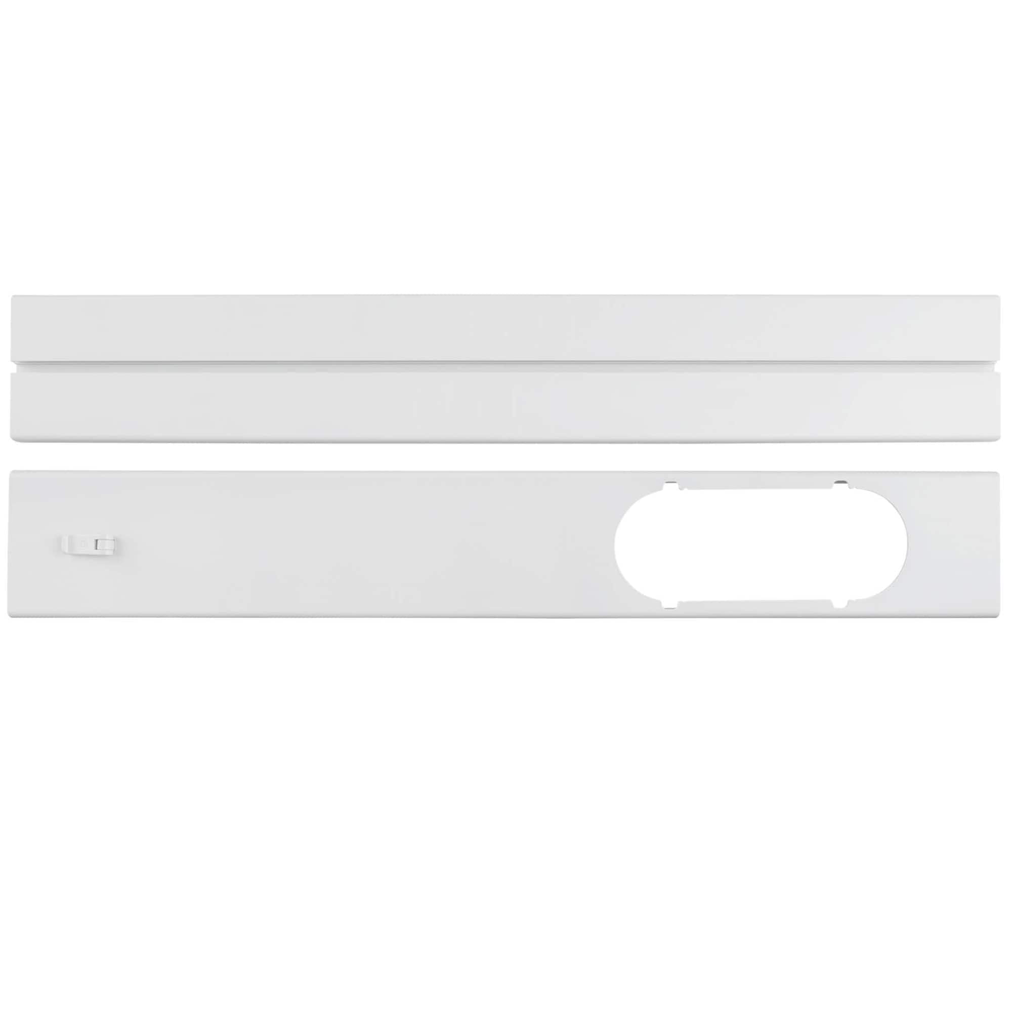 Ivation - Portable AC Window Kit, Replacement for IVAPACWIFI Hose, Easy Install Panel - White