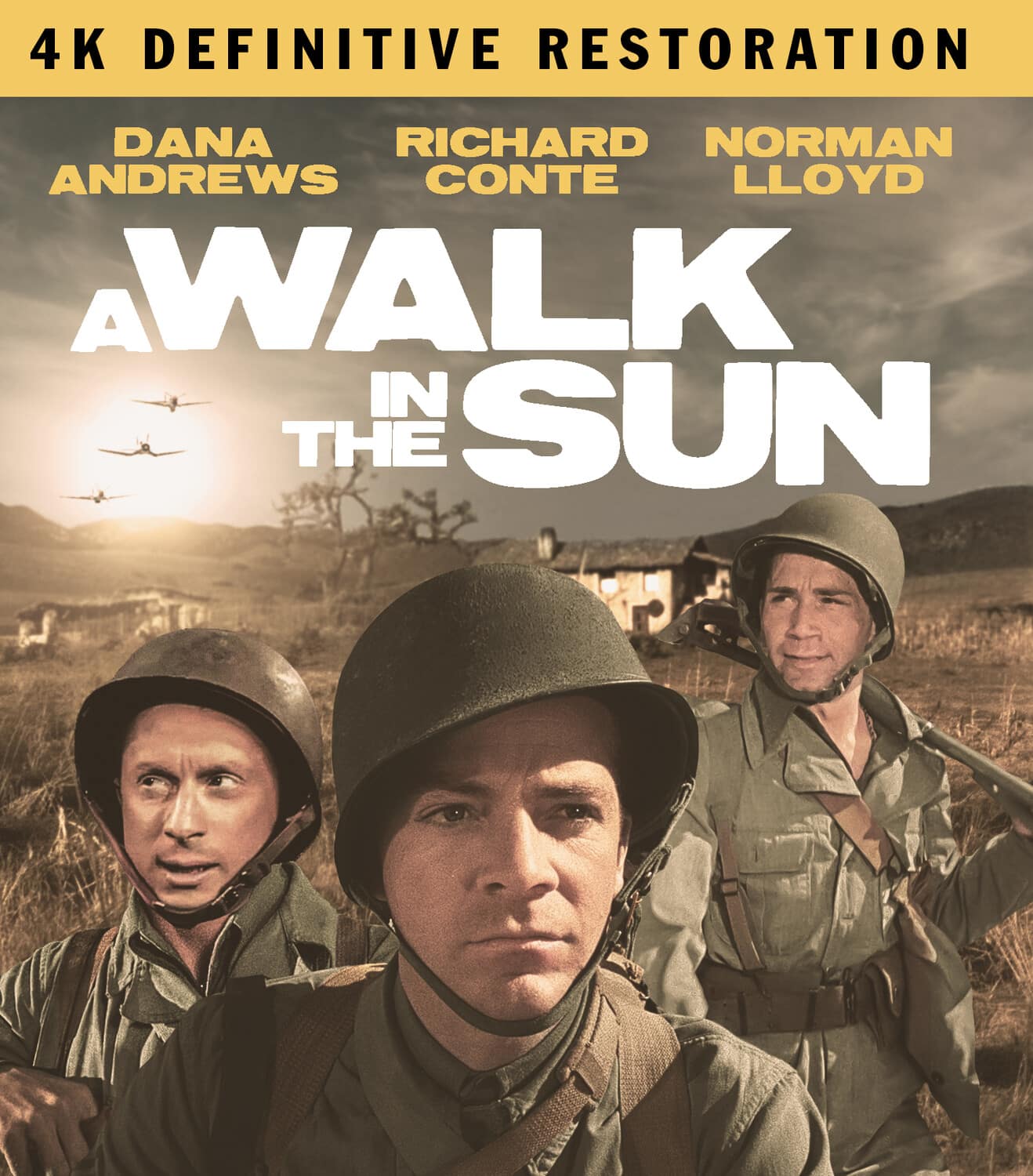 Front. A Walk in the Sun (4K Definitive Restoration)   - BLU-RAY.