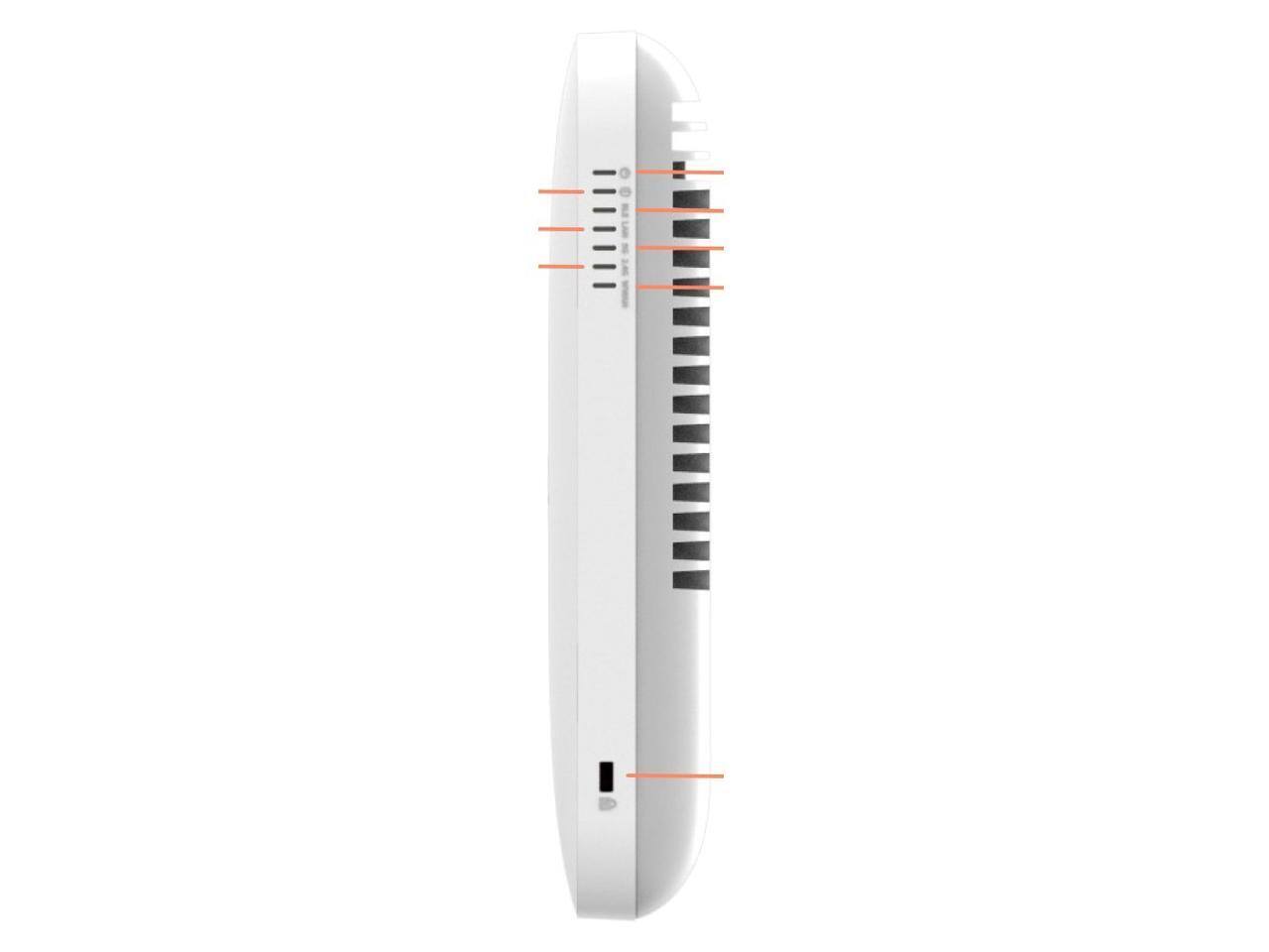 Alt View 4. SonicWall - SonicWall SonicWave 681 Wi-Fi 6 Dual Band Access Point - 2.4/5 GHz - 12 Antennas - MIMO - TAA Compliant.