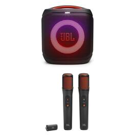 JBL - PARTY-BOX-ENCORE-ESSENTIAL-2 Portable Party Speaker with an EASYSING-MIC Wireless AI Powered Microphones (2026)