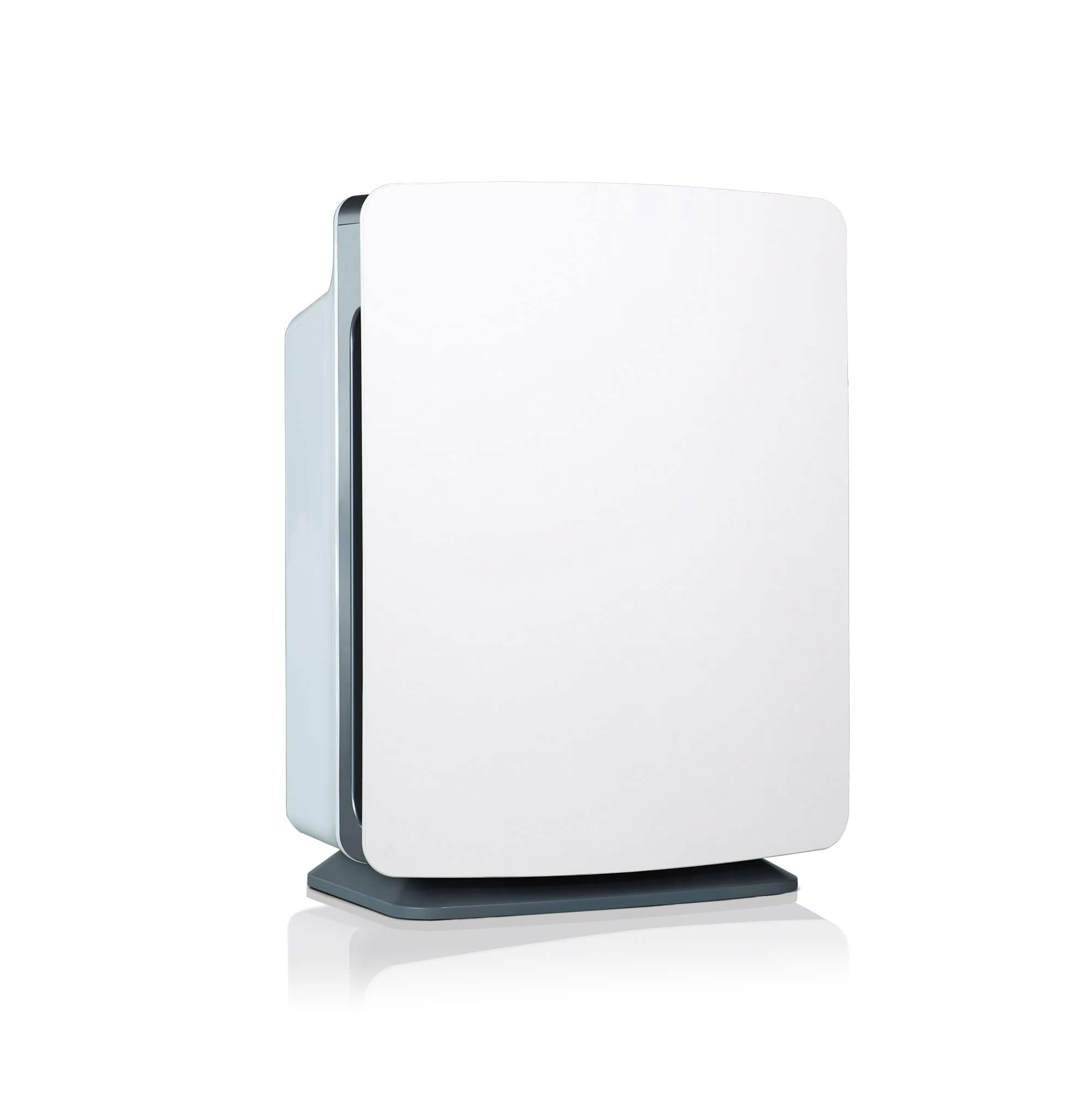 Front. Alen - BreatheSmart FIT50 900 SqFt Air Purifier with Fresh HEPA Filter for Allergens, Dust, Odors & Smoke - White.