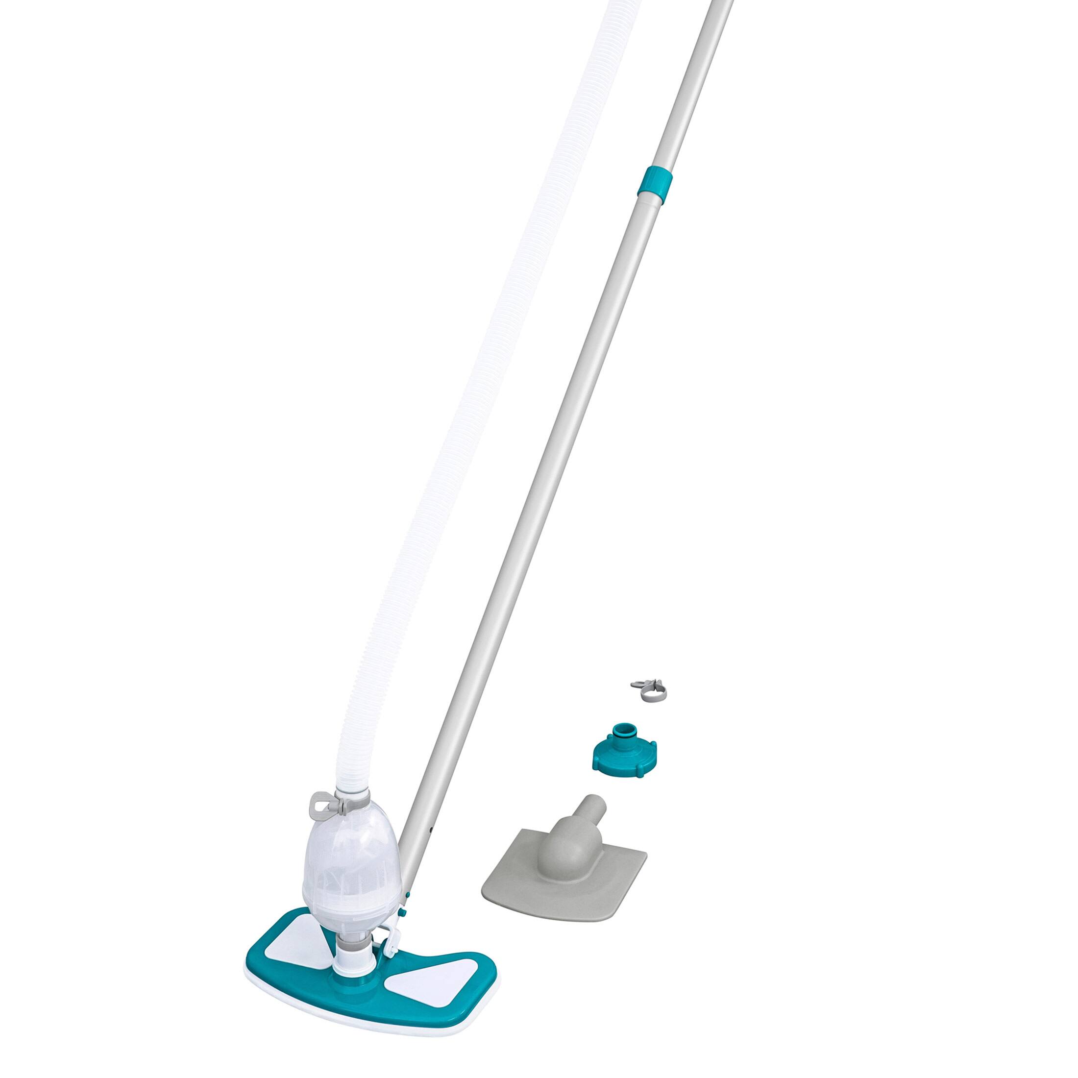 Front. Bestway - Bestway Flowclear AquaClean 110 Inch Pool Vacuum for 20 Feet Above Ground Pools.