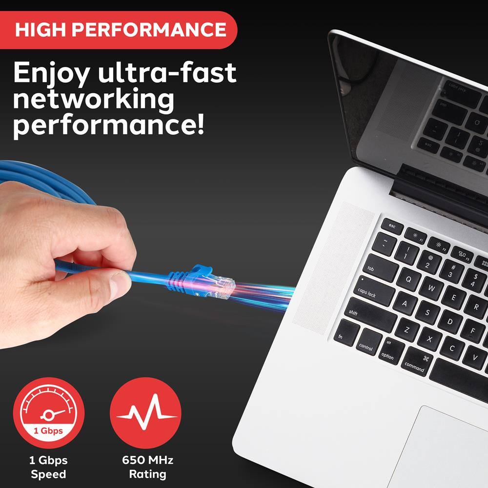 HIGH PERFORMANCE  
Enjoy ultra-fast networking performance!  

1 Gbps Speed  
650 MHz Rating