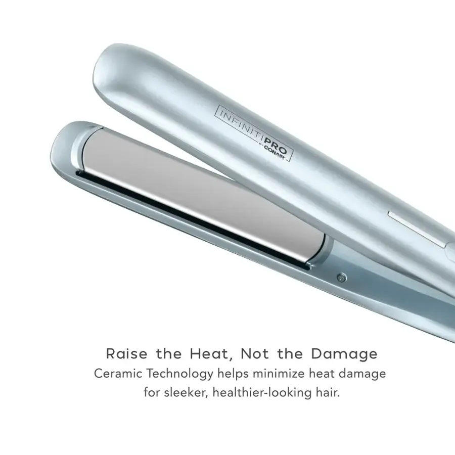 Raise the Heat, Not the Damage Ceramic Technology helps minimize heat damage for sleeker, healthier-looking hair.