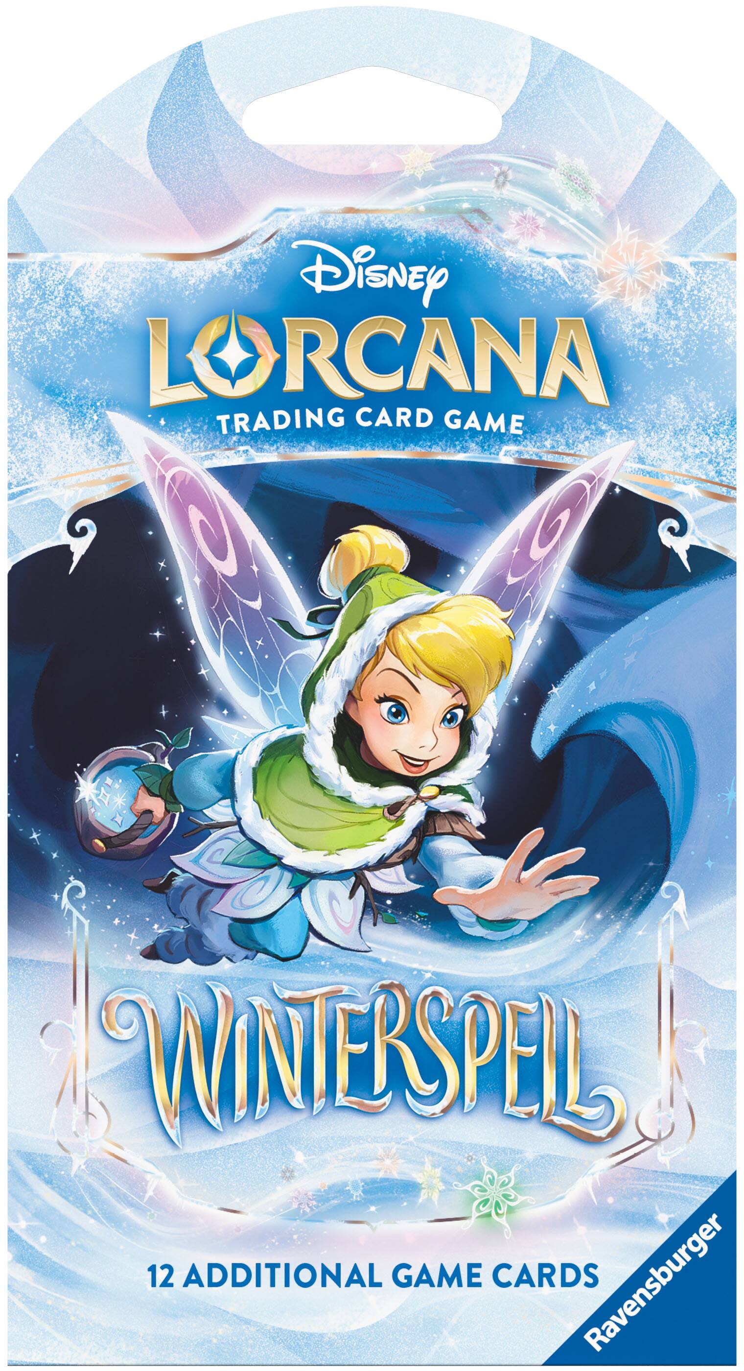 Disney LorCana Trading Card Game Winterspell 12 Additional Game Cards Ravensburger