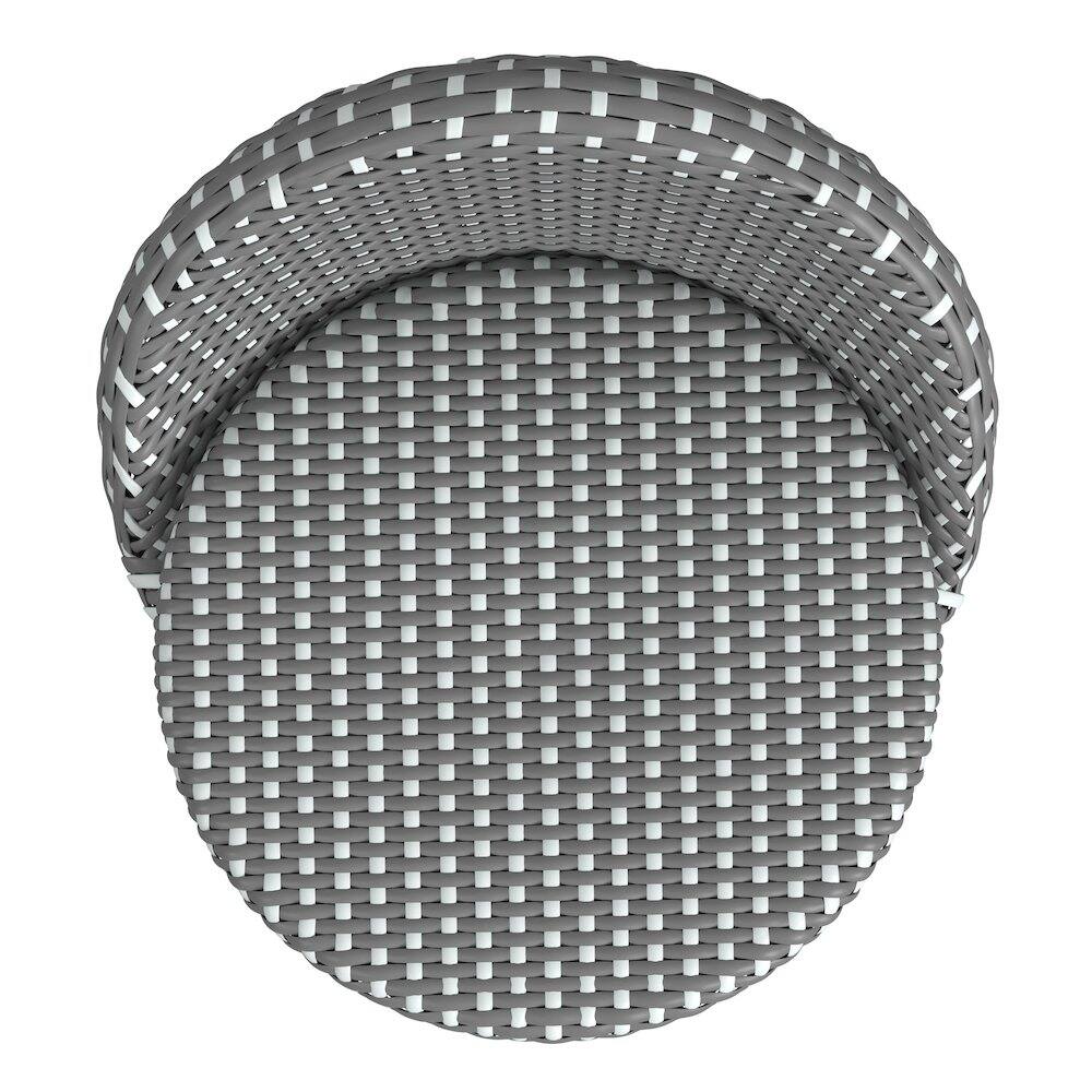 Gray And White Dot