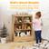 Kid's Sized Height
Keep items within arm's reach
Cultivate a good storage habit