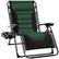 Front. Best Choice Products - Best Choice Products Oversized Padded Zero Gravity Chair, Folding Outdoor Patio Recliner w/ Side Tray - Forest Green - Black/Forest Green.
