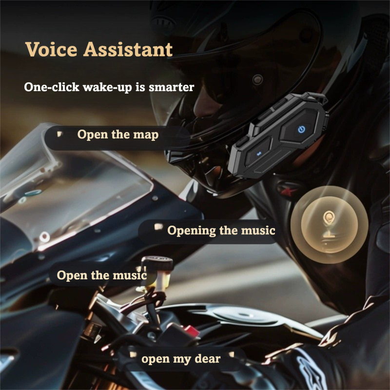 Voice Assistant  
One-click wake-up is smarter  

- Open the map  
- Open the music  
- Opening the music  
- open my dear