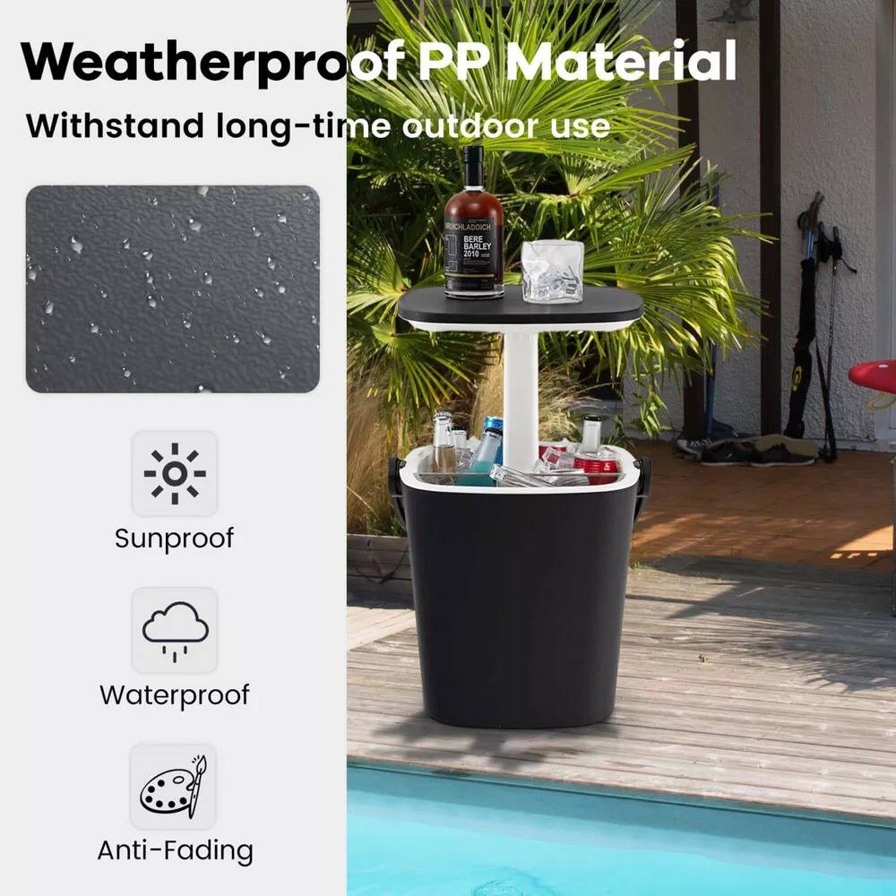 Weatherproof PP Material  
Withstand long-time outdoor use  

Sunproof  
Waterproof  
Anti-Fading