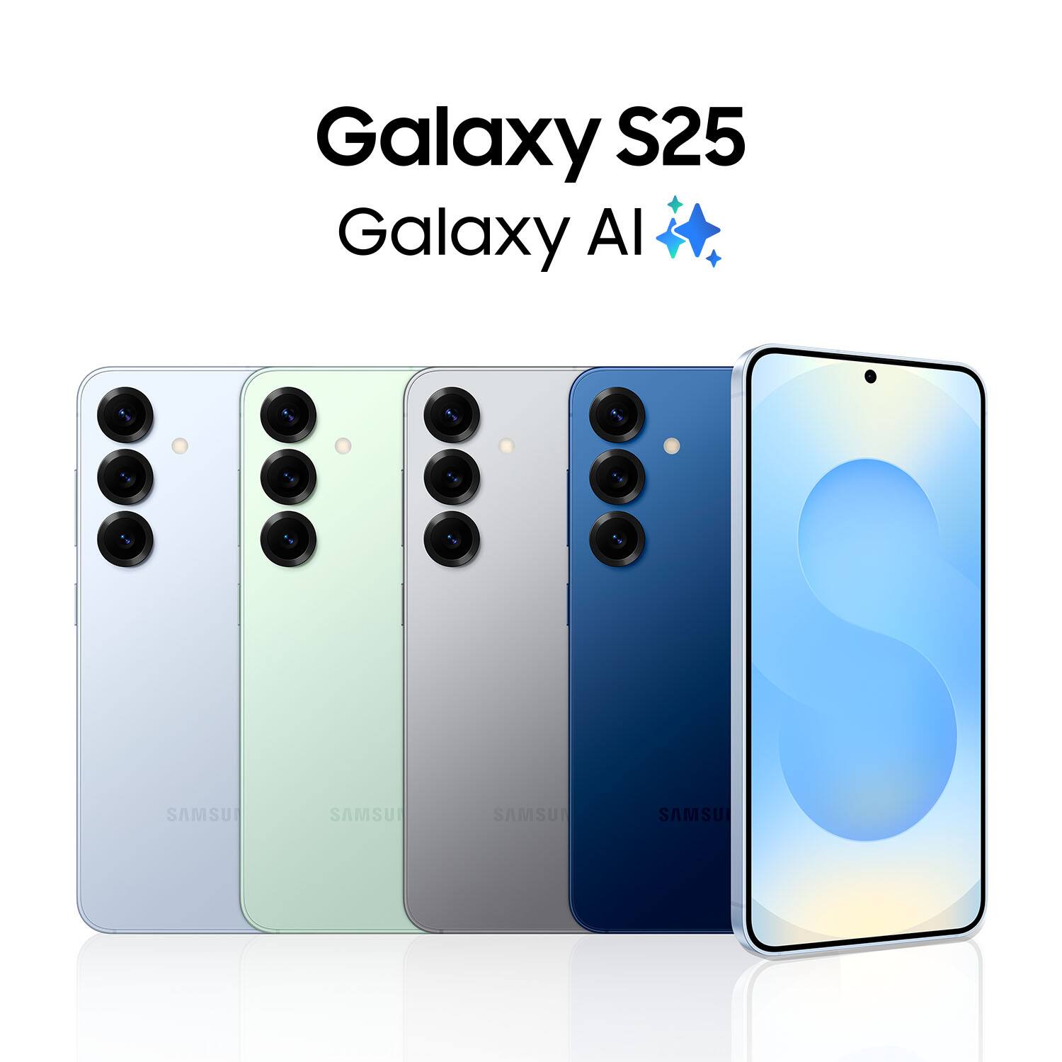 Samsung Galaxy S25 256GB (Unlocked) Icyblue SM-S931ULBEXAA - Open 