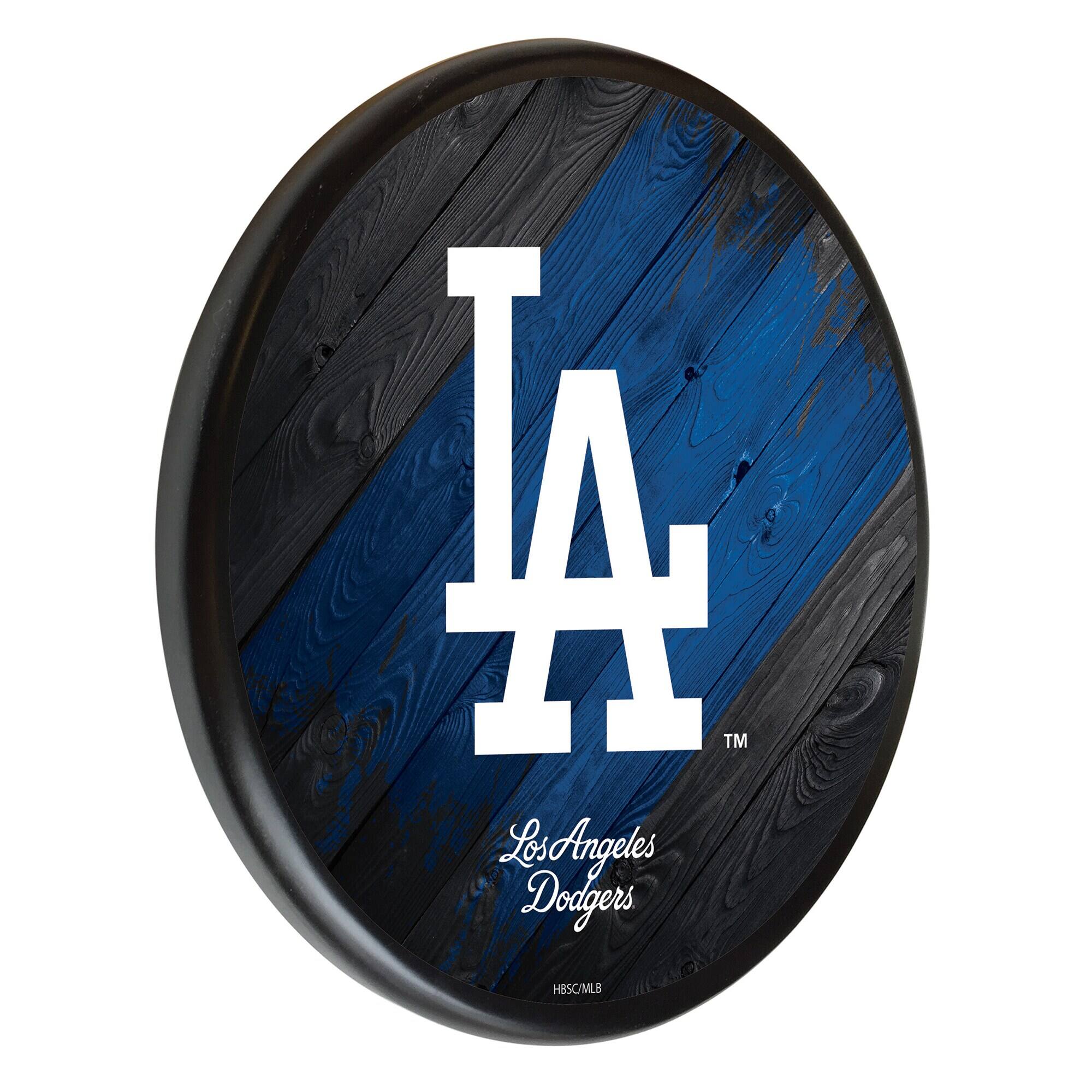 Black Los Angeles Dodgers 13" Team Wood Sign