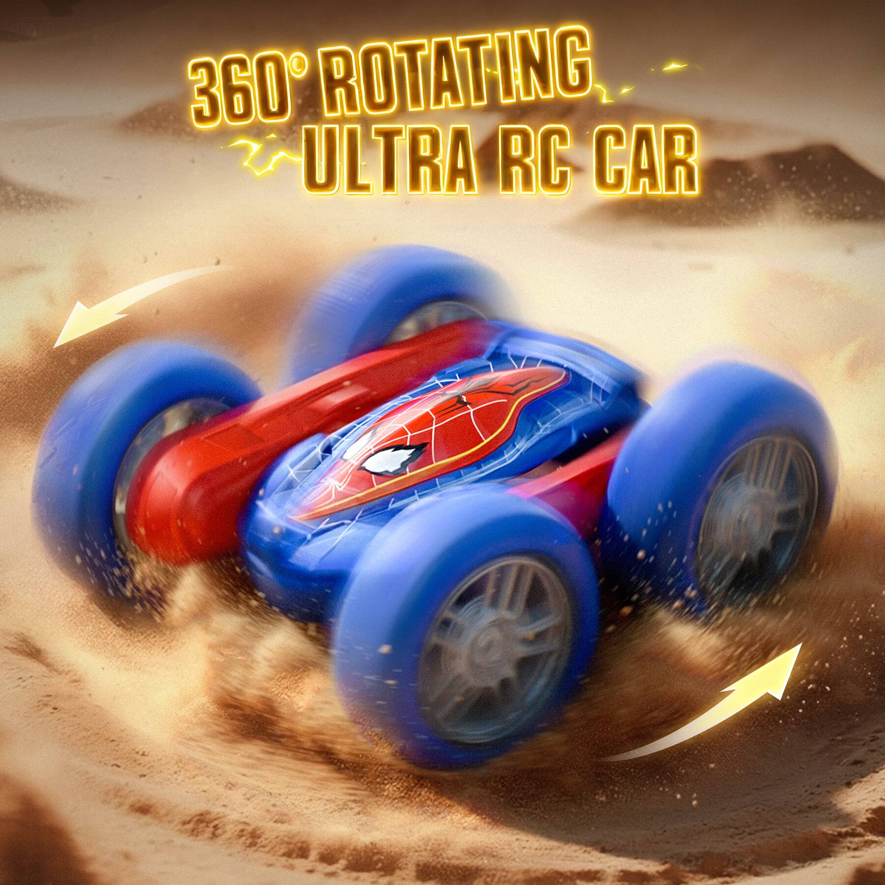 360° ROTATING ULTRA RC CAR