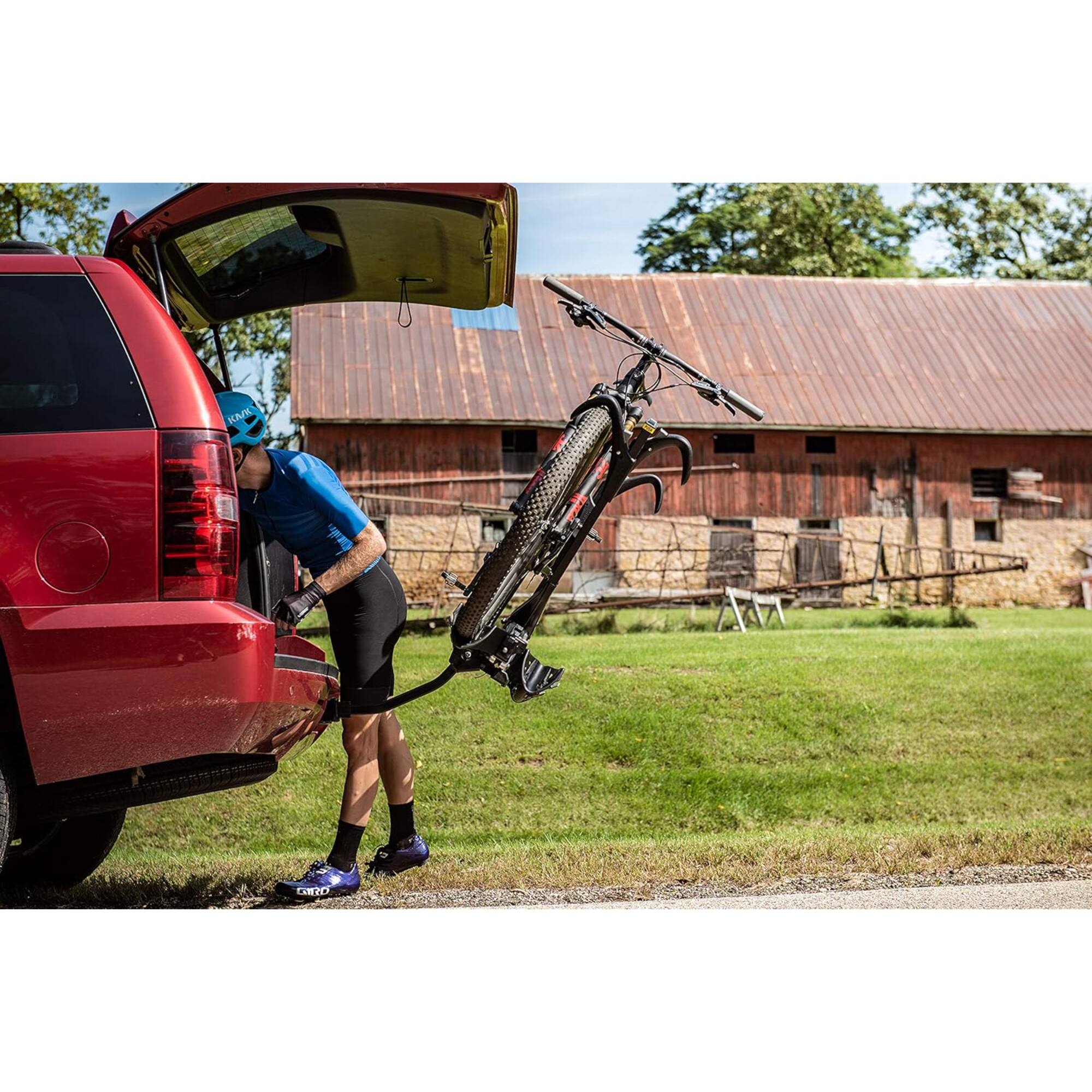 Alt View 5. Saris - Superclamp EX Hitch Bike Rack Mount, Lightweight 2 Bike Rack for Car & SUVs - Black.