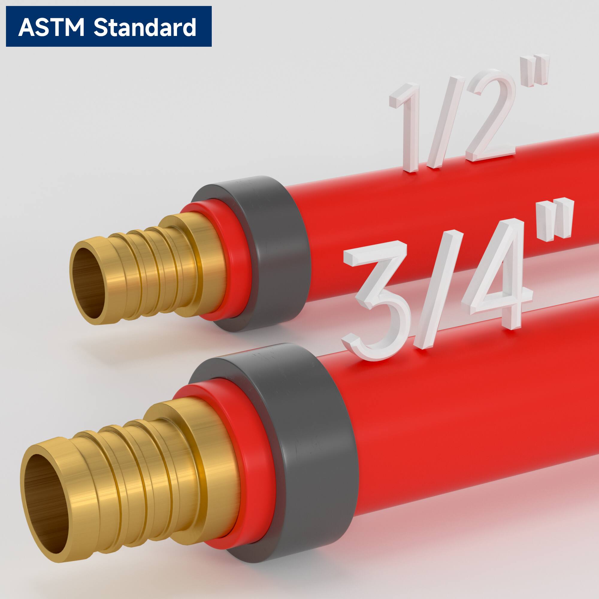ASTM Standard

1/2"

3/4"