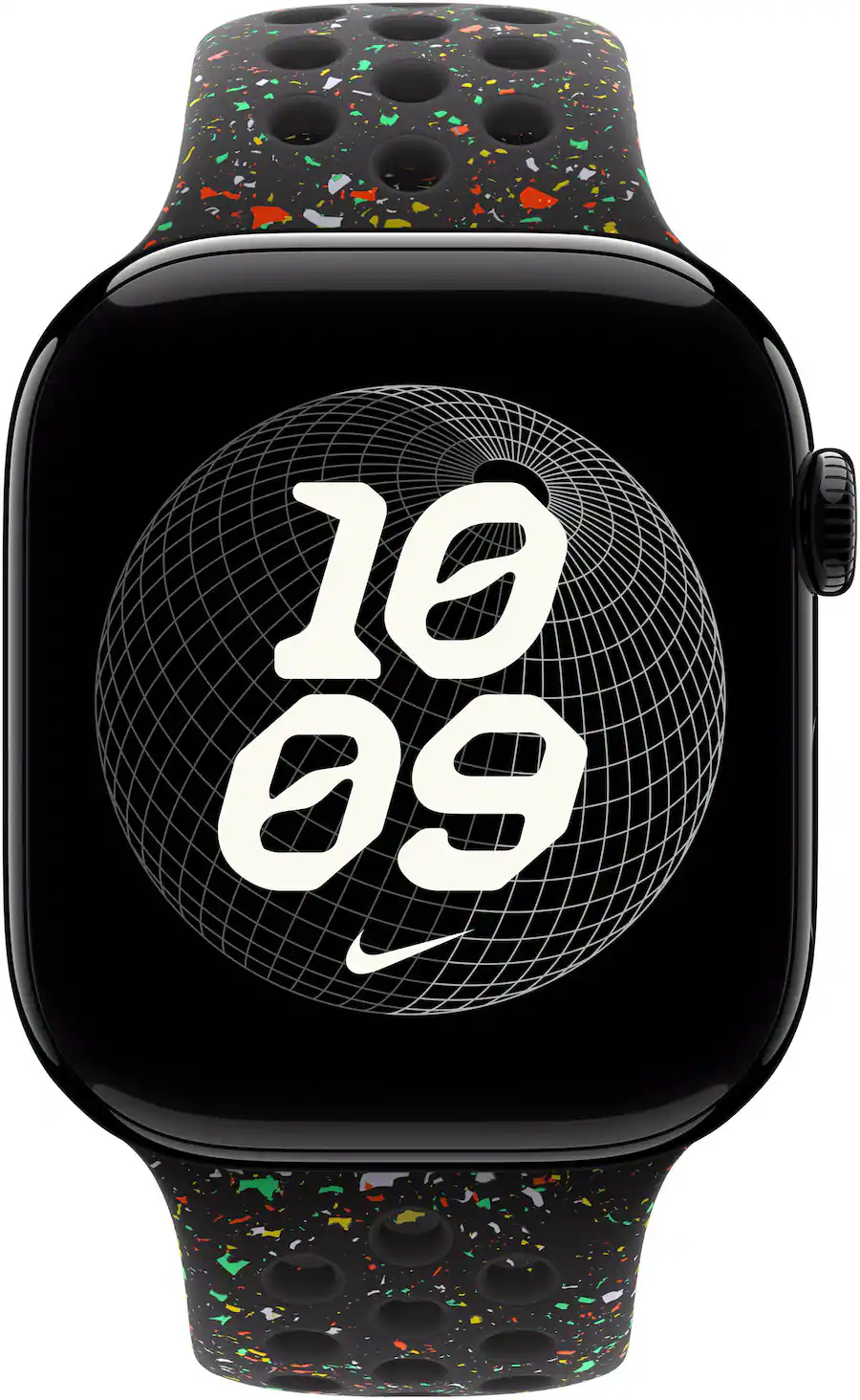 Apple 46mm Nike Sport Band M/L Midnight Black MGC34AM/A Best Buy