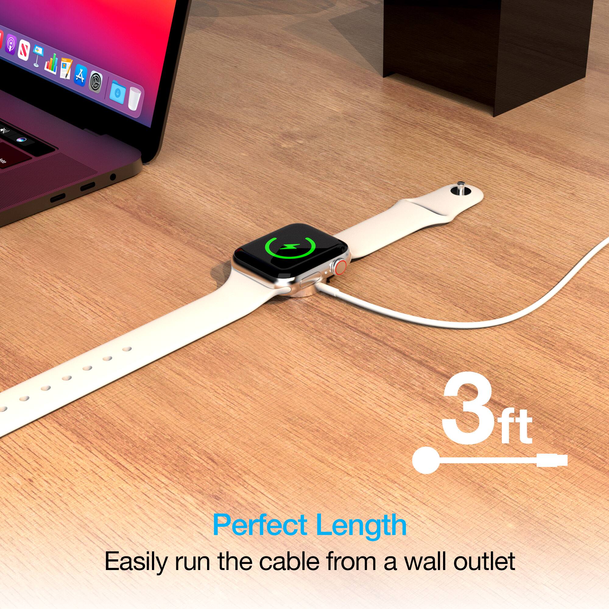 N.A - 3ft Perfect Length Easily run the cable from a wall outlet