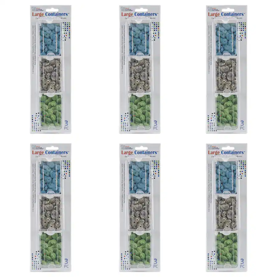 Container Backpack Bss Elizabeth Ward Bead Storage Solutions 3 Piece Craft Storage Containers ...