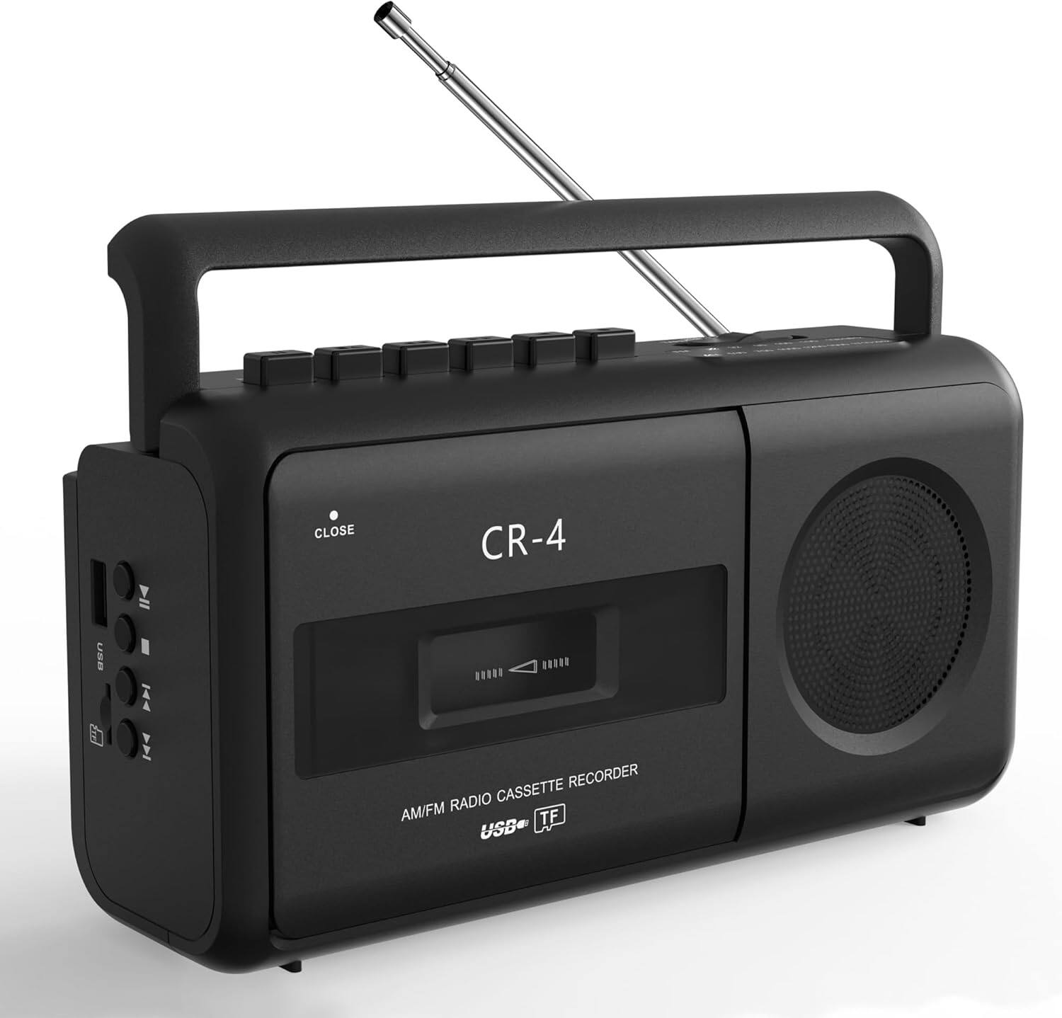 CR-4  
AM/FM RADIO CASSETTE RECORDER  
USB TF  
CLOSE