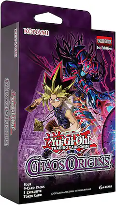 Konami - Yu-Gi-Oh! Chaos Origins 4Pk with Token Card