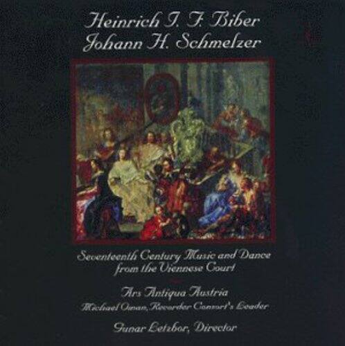 Heinrich I. F. Biber  
Johann H. Schmelzer  

Seventeenth Century Music and Dance from the Viennese Court  

Ars Antiqua Austria  
Michael Omann, Recorder Consort's Leader  
Gunar Letzbor, Director